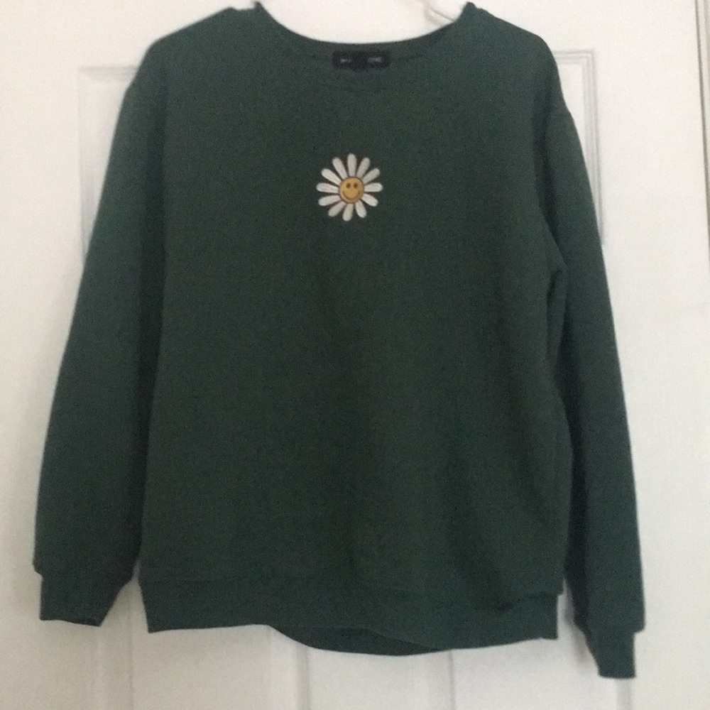 Comfy dark green sweater